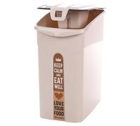 Flamingo Bac D'Alimentation Kolio Beige 16L pour Rongeurs - Rectangulaire, Avec