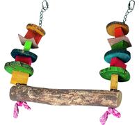 Flamingo Balançoire avec Perles pour Perroquet 44cm