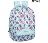 Flamingo Bleu Sac à dos Cartable adaptable 33x46x18 Bleu G
