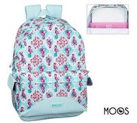 Flamingo Bleu Sac à dos Cartable ordinateur 30x46x14 Bleu G