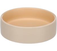 Gamelle pour Chien - Gamelle Chat - 12x3,5cm 200ml - Durable, Facile à Nettoyer et Élégante - Flamingo Gamelle pour la Nourriture et l'eau Anca Beige/Orange