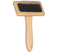 Flamingo Brosse Chats Babu E Medium - Brosse Petits Animaux - Matériau Bambou - pour Une Pelage Doux et Brilliant - Carde pour Chiens