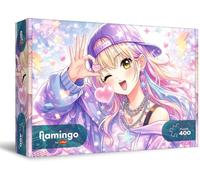 Flamingo by Trefl - Charme pastel - Puzzle 400 éléments - Puzzle à faire soi-même, graphiques tendance, express coloré, emballage type coquillage, pour adultes et enfants à partir de 10 ans