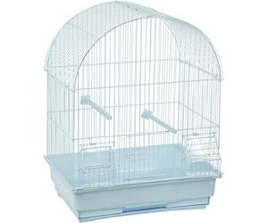 Flamingo Cage Alor pour Oiseau Blanc 34,5 x 28 x 45 cm