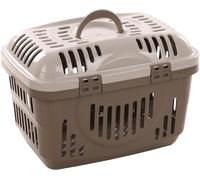 Flamingo Cage De Transport Darva Taupe 48,5x33,5x33cm pour Chat