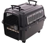 Flamingo Cage de Transport Lanta M pour Chien - qualité superieur - 51x71x48CM - 2 poignées pour Un déplacement aisé - inclut Une gamelle Amovible et Un Abreuvoir antidéversement