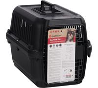 FLAMINGO Cage de Transport Olivia Noir XS 33,5x50x34,5cm
