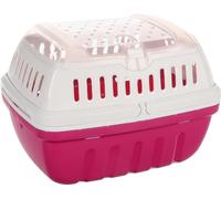 Flamingo Cage de Transport pour rongeurs Lizzie Rose S - 17x23x16cm - Fermoir à Clip - Couvercle Amovible