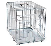 Flamingo Cage Métallique avec Porte avec Chien 47 x 30 x 37 cm