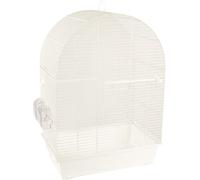 FLAMINGO Cage Perruche Klara 2 Blanc 45x28x62,5CM