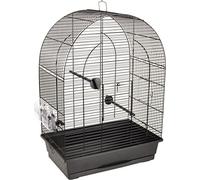 Flamingo Cage Perruche Klara 2 Noir 45x28x62,5CM