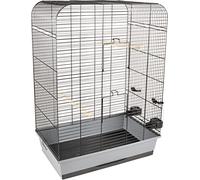 Flamingo Cage Perruche Marja Noir 54x34x75CM