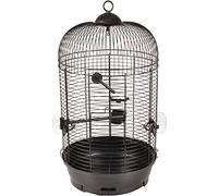 Flamingo Cage Perruche Sanna 2 Noir 35x35x67CM