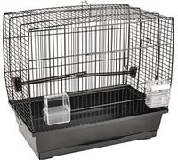 Flamingo Cage Perruche Selma 1 Noir 46x28x41CM