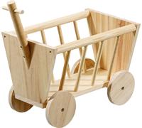 Flamingo Chariot De Plage En Bois Jeff 29cm