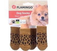 FLAMINGO Chausette Adda 4 pcs Cognac S