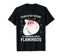 Flamingo Chemise de nuit PJ Top I'm Dreaming About Flamingos T-Shirt
