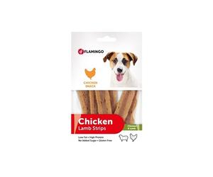 Flamingo Chick'n Snack Agneau Friandises pour Chien 85 g