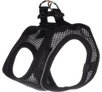 Flamingo Chien Harnais Step&Go Bento Noir S 30-35cm 37-40cm