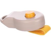 Flamingo Clicker pour Chiot Xia Taupe - 7x4x2,5cm - avec Bouton-Poussoir et élastique à Attacher Autour du Doigt