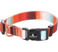 Flamingo Collier Chien Naja mélange M 40-55cm x 20mm - Réglable en continu avec Boucle à clic