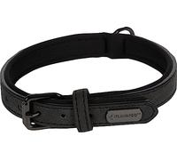 Flamingo Collier de Chien - 29-35 cm S - Ajustable - Similicuir avec Doublure intérieure en néoprène Doux - Anti Traction - très Confortable pour Votre Chien