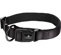 Flamingo Collier de Chien - 50-55 cm L - Ajustable - Nylon avec Doublure intérieure en néoprène Doux - Anti Traction - très Confortable pour Votre Chien