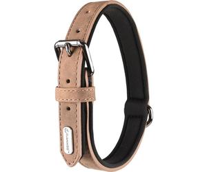 FLAMINGO-Collier Delu brun 36/44 x 2 cm