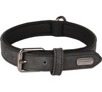 Flamingo Collier Delu Noir pour Chien 31/39cm 20mm