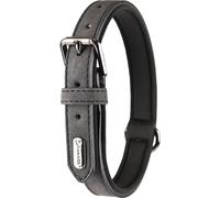 Flamingo Collier Delu Noir pour Chien 52/62cm 30mm