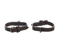 Flamingo Collier Denver Brun pour Chiens De Buffle Haute Qualité Longue Durée