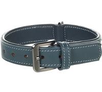 Flamingo Collier Denver + FERRURES Bleu M 30-38CM 30MM