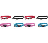 Flamingo Collier Libero Élastique avec Clochette pour Chat | Taille réglable 20-34cm (Lot de 2)