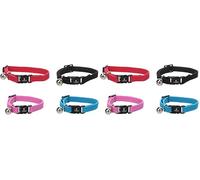 Flamingo Collier Libero Élastique avec Clochette pour Chaton | Taille réglable 15-22cm (Lot de 2)