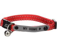 Flamingo Chat Collier Jaggo Rouge 20-34cm 10mm