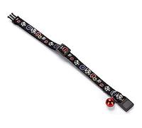 Flamingo Collier pour Chat Souris Noir 30 cm 10 mm