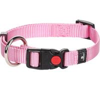Flamingo Collier pour Chiens Ziggi - Rose - Taille 30-45 cm, 15 mm - Idéal pour Chihuahua, Yorkshire Terrier, Teckel, Bichon Frisé et Cavalier King Charles