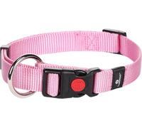 Flamingo Collier pour Chiens Ziggi - Rose - Taille 40-55 cm, 20 mm - Idéal pour Beagle, Cocker Spaniel, Shiba Inu, Bouledogue Français et Springer Spaniel