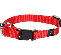 Flamingo Collier pour Chiens Ziggi - Rouge - Taille XS 20-35 cm, 10 mm - Idéal pour Chihuahua, Pinscher Nain, Spitz Nain, Bichon Maltais et Papillon