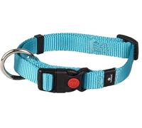 Flamingo Collier pour Chiens Ziggi - Turquoise - Taille S 30-45 cm, 15 mm - Idéal pour Shih Tzu, Caniche Nain, Épagneul Japonais, Fox Terrier et Boston Terrier
