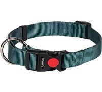 Flamingo Collier pour Chiens Ziggi - Vert Foncé - Taille L 45-65 cm, 25 mm - Idéal pour Setter Irlandais, Dalmatien, Berger Australien, Chien d’Eau Espagnol et Retriever Curly