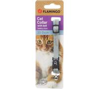 Flamingo Collier Réfléchissant Minx Menthe avec Clochette pour Chat | Taille réglable 20-34cm