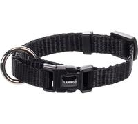 Flamingo Collier Ziggi Noir pour Chien 45-65cm 25mm