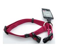 FLAMINGO - Collier Ziggi Rouge Cerise 40-55 cm. 20 MM Taille M. pour Chien.