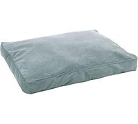 Flamingo Coussin Celeste RECTANGULAIRE + Fermeture Eclair + Rebord Vert Menthe 80x60x10CM