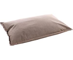 Flamingo Coussin Lotta RECTANGULAIRE + Fermeture Eclair Taupe 100x70x15CM