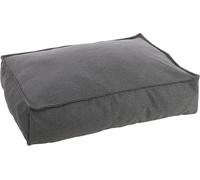 FLAMINGO Coussin orthopédique Baldar Gris foncé - 80x60x18cm - Forme Ergonomique pour Un Sommeil réparateur - Complément Parfait du lit Baldar !