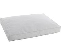 Flamingo Coussin pour Chien Geneve Rectangle Gris - 80x60x10cm - Housse Amovible avec Fermeture éclair - Fond Anti-dérapant