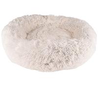 Flamingo Coussin pour Chien Krems Donut Rond Blanc - diamètre 50cm