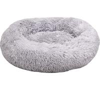 Flamingo Coussin pour Chien Krems Donut Rond Gris Clair - diamètre 50cm